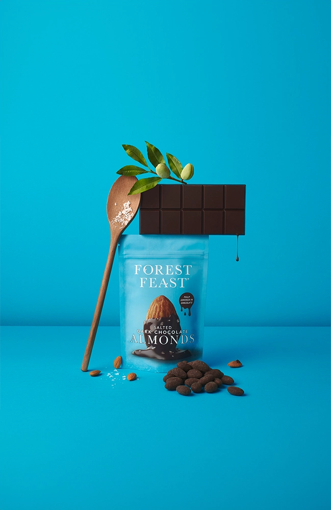 Forest Feast Mandler Mørk Sjokolade & Salt 120g