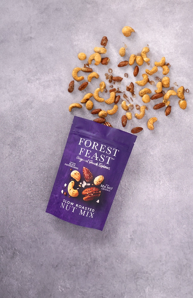Forest Feast Nut Mix Peppercorn & Sea Salt 120g