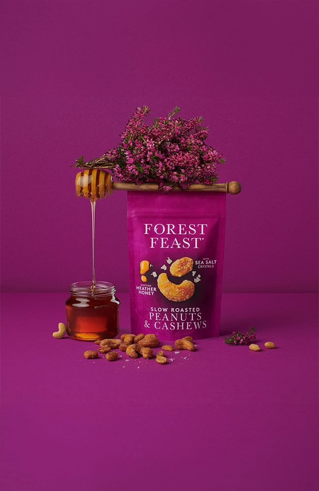 Forest Feast Peanuts & Cashew Honey & Sea Salt 120g