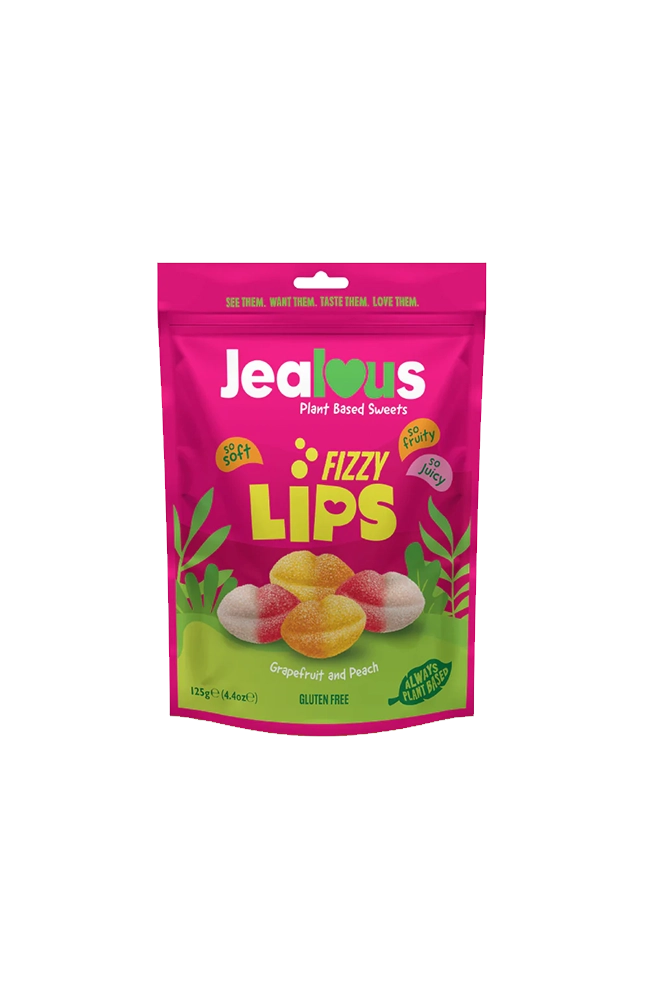 Jealous Sweets Fizzy Lips 125gram