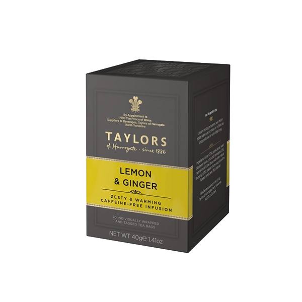 Taylors Lemon & Ginger Tea 20ps