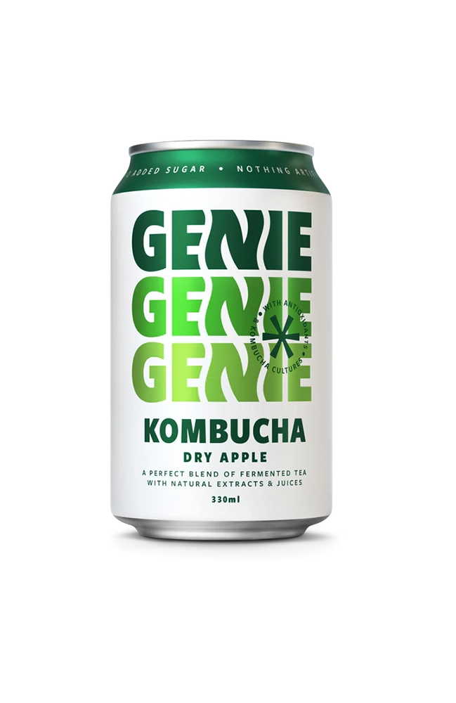 Genie Kombucha Dry Apple