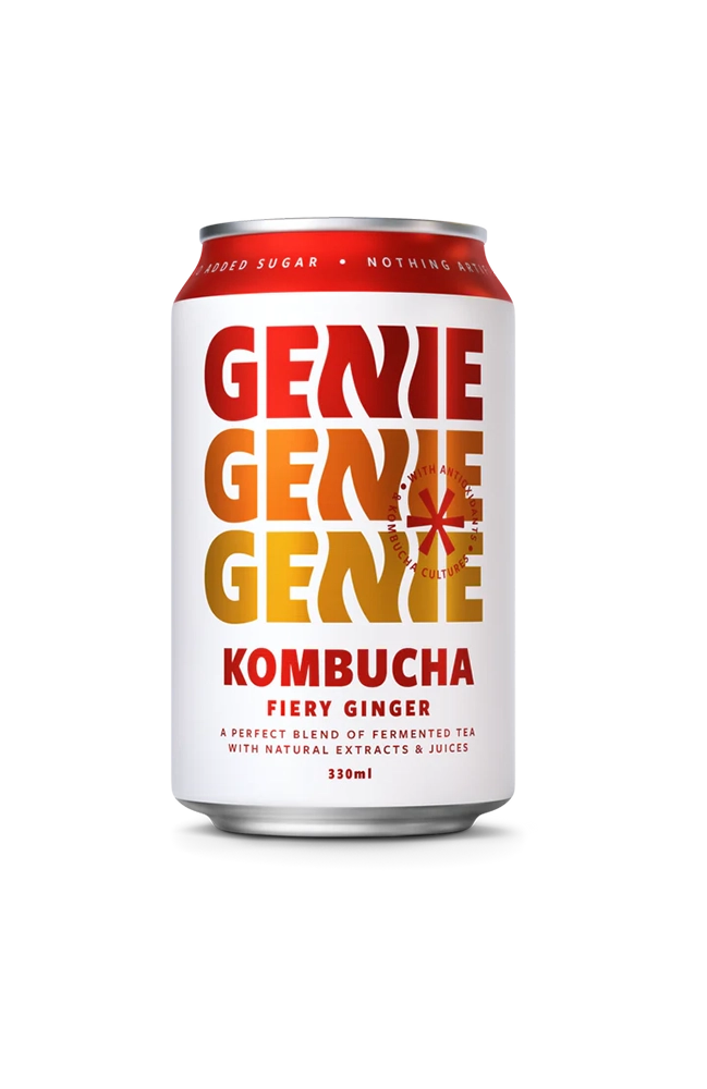 Genie Kombucha Fiery Ginger