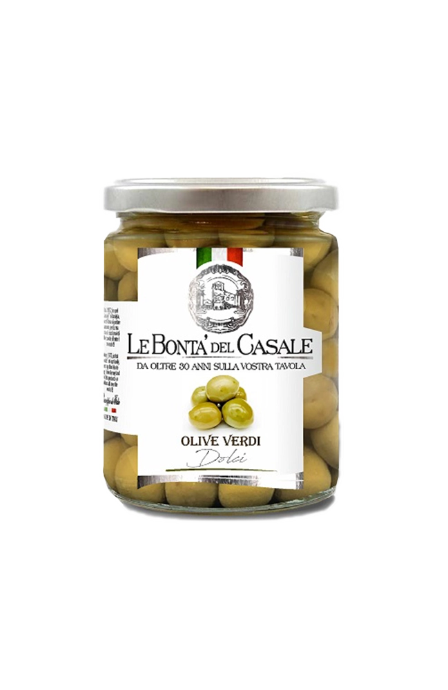 Olive Verdi Dolci - Sweet Green Olives 280g