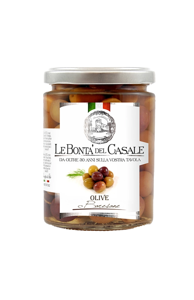 Olives Baresane - Sort oliven 280g