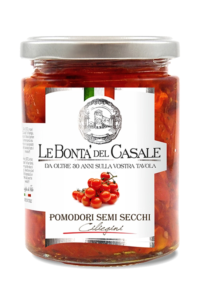 Semi Soltørkede Ciliegino Tomater 280g
