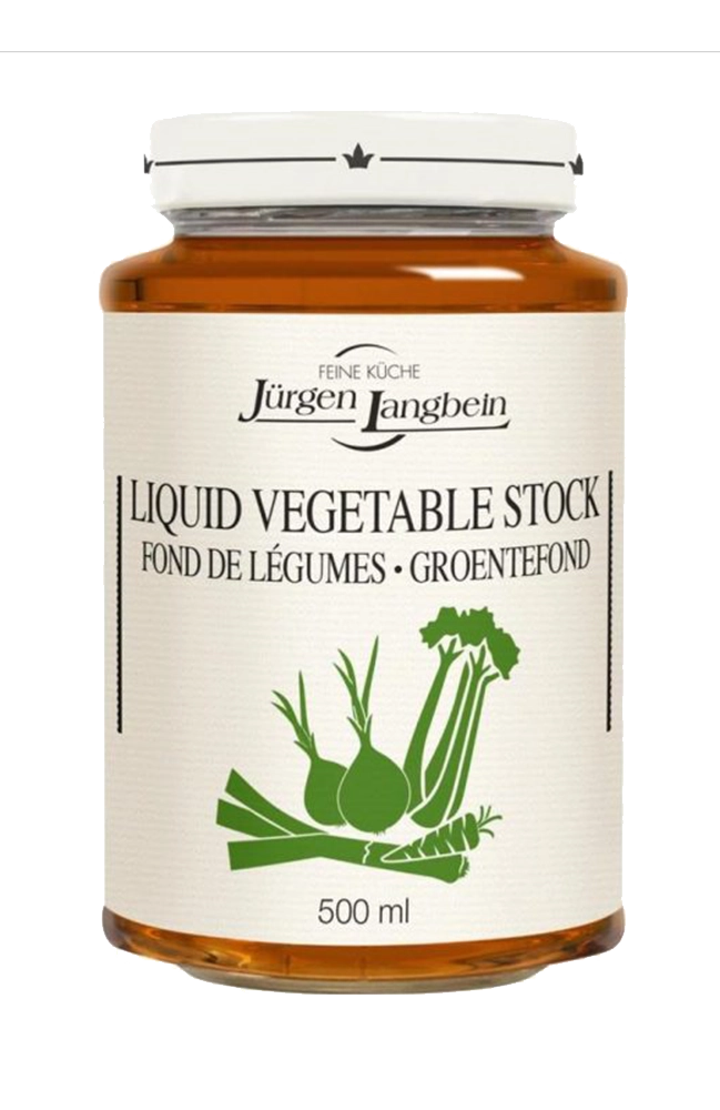 Jurgen Langbein Liquid Vegetable Stock 500ml