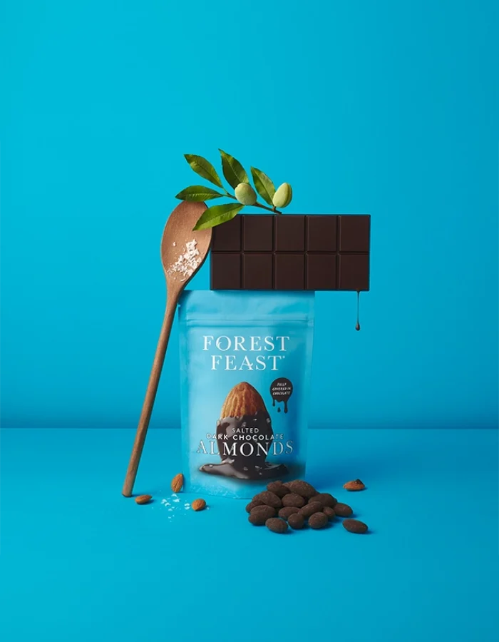 Forest Feast Mandler Mørk Sjokolade & Salt 120g