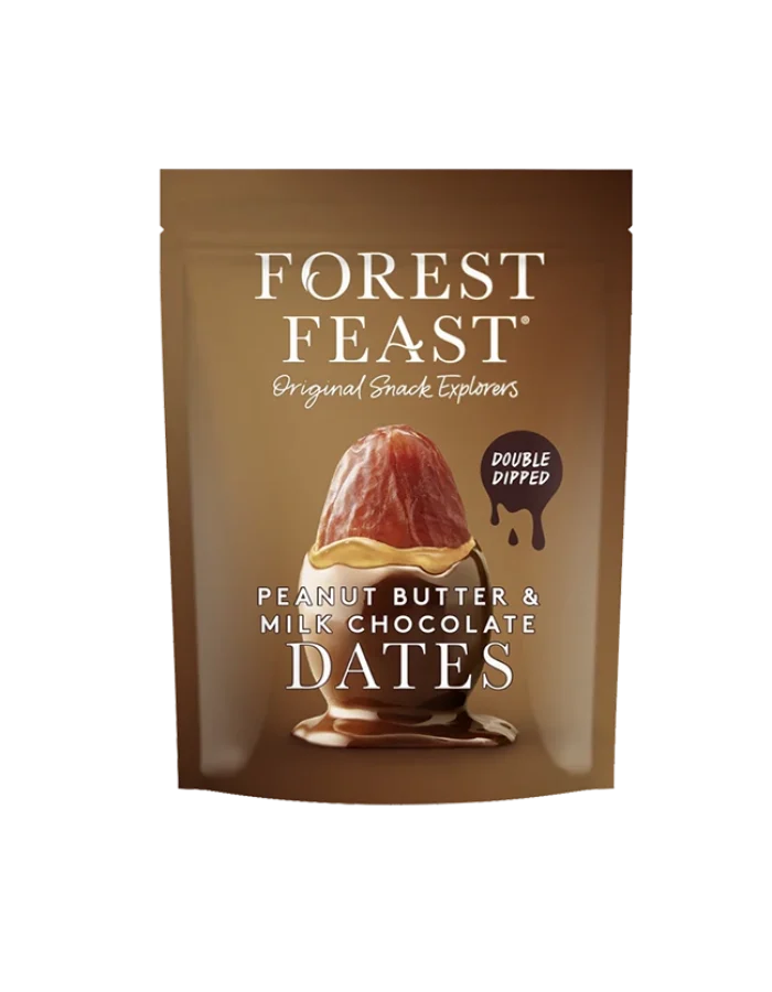 Forest Feast Peanut Butter & Milk Chocolate Dates 120g