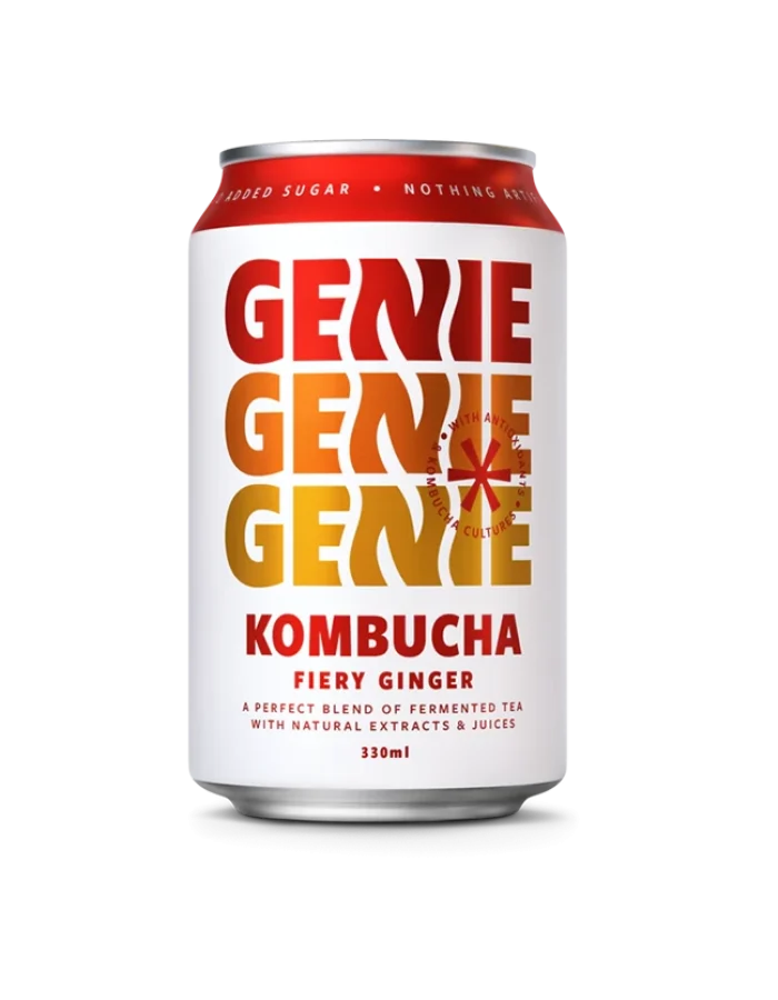 Genie Kombucha Fiery Ginger