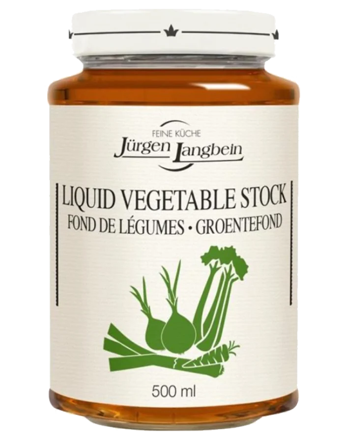 Jurgen Langbein Liquid Vegetable Stock 500ml