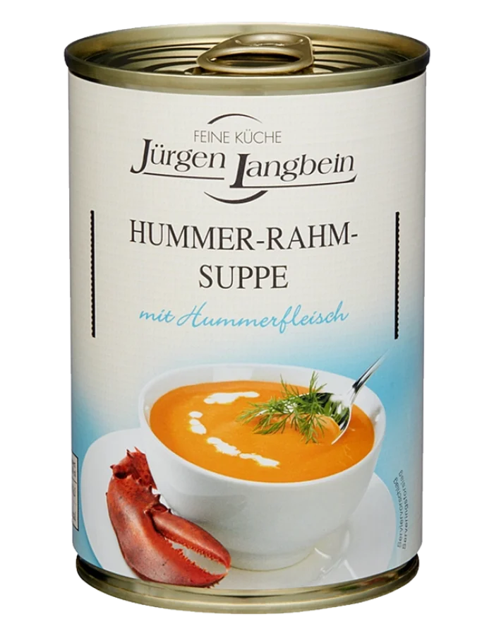Jurgen Langbein kremet hummer suppe 400ml