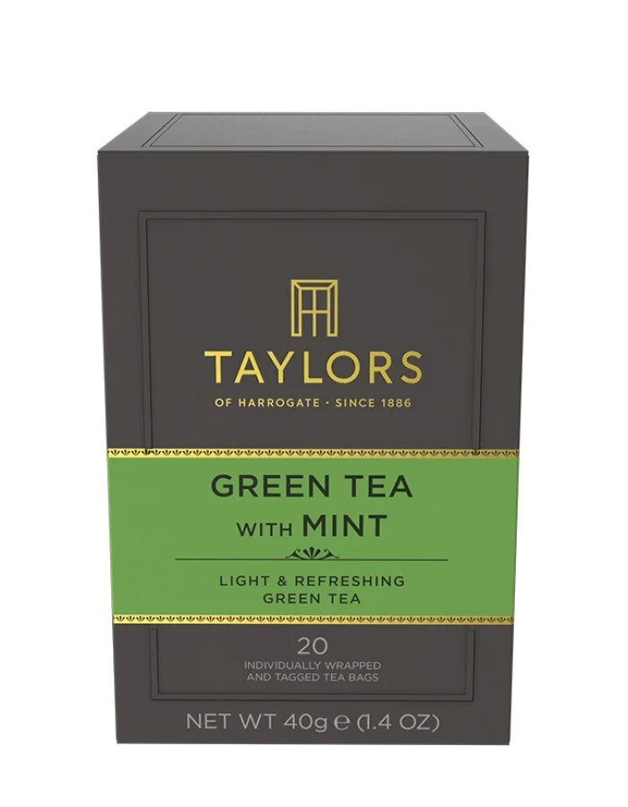 Taylors Green Tea with Mint 20ps