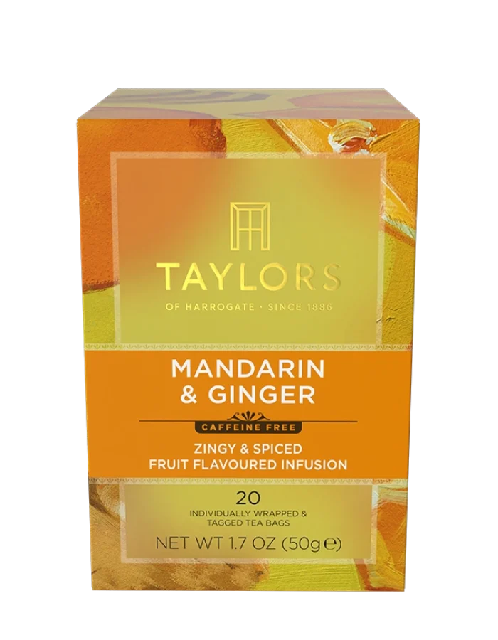 Taylors Mandarin & Ginger Tea 20ps