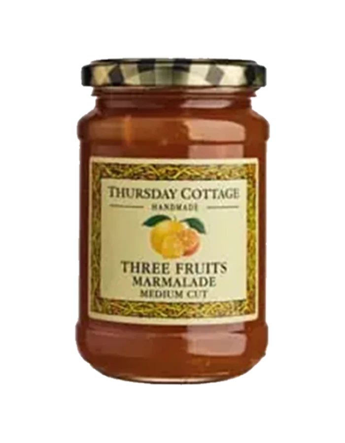 Thursday Cottage Three Fruits Marmalade Medium Cut 340g